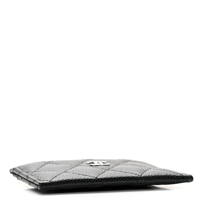 Chanel Caviar Quilted Card Holder Black 4 of 11