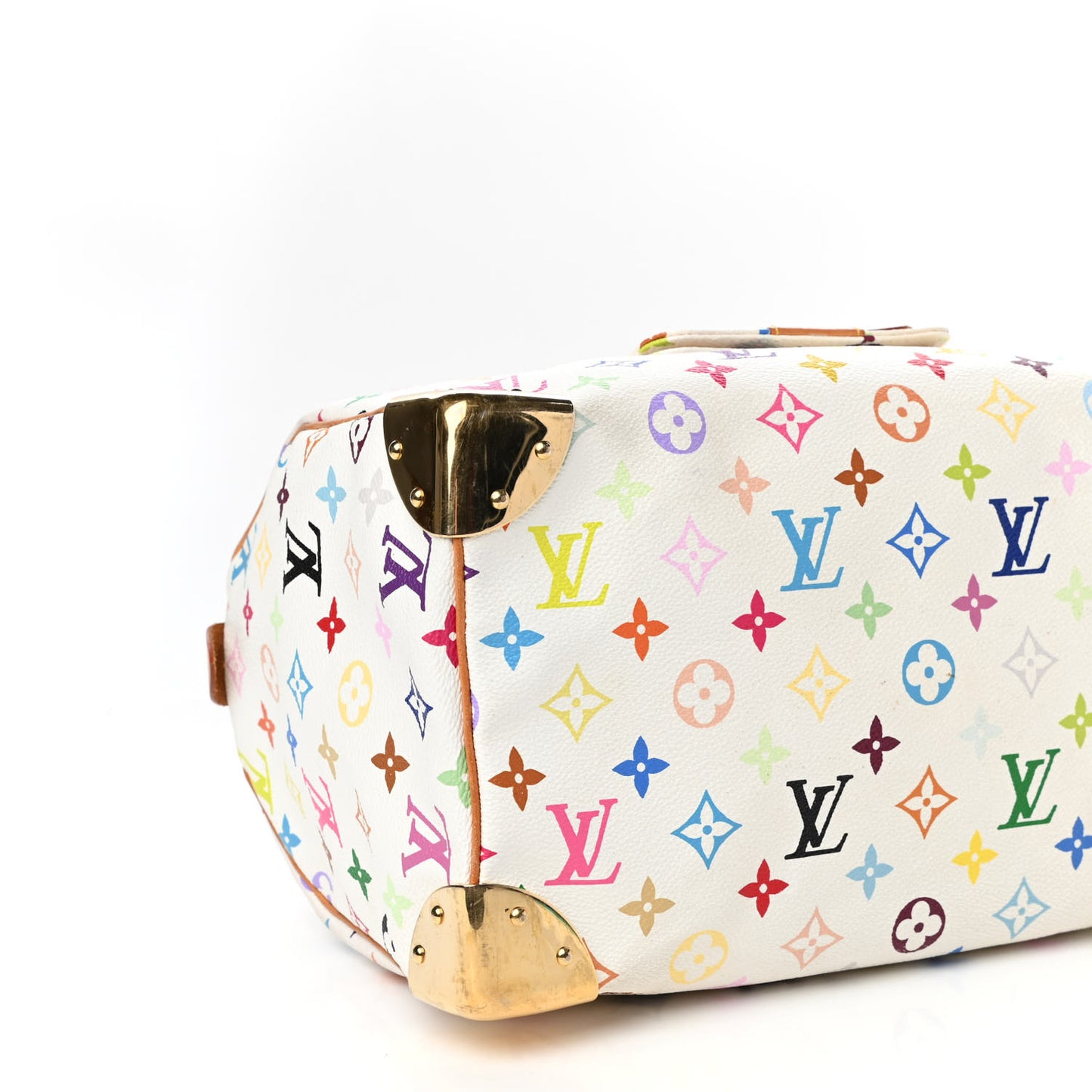 Monogram Multicolor Speedy 30 White