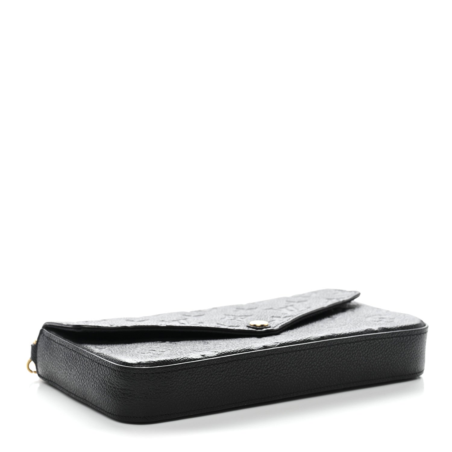 Louis Vuitton Empreinte Pochette Felicie Chain Wallet Black 5 of 11