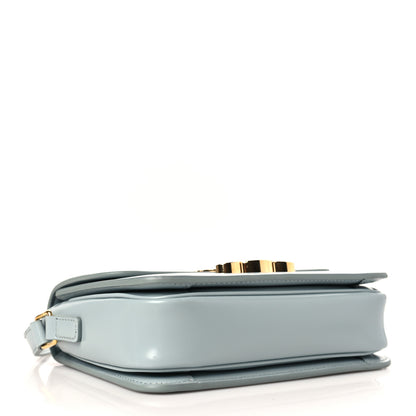 Celine Shiny Calfskin Teen Triomphe Blue Gray 4 of 9