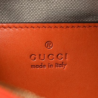 Gucci Calfskin GG Matelasse Shoulder Bag Spring Orange Natural 6 of 12