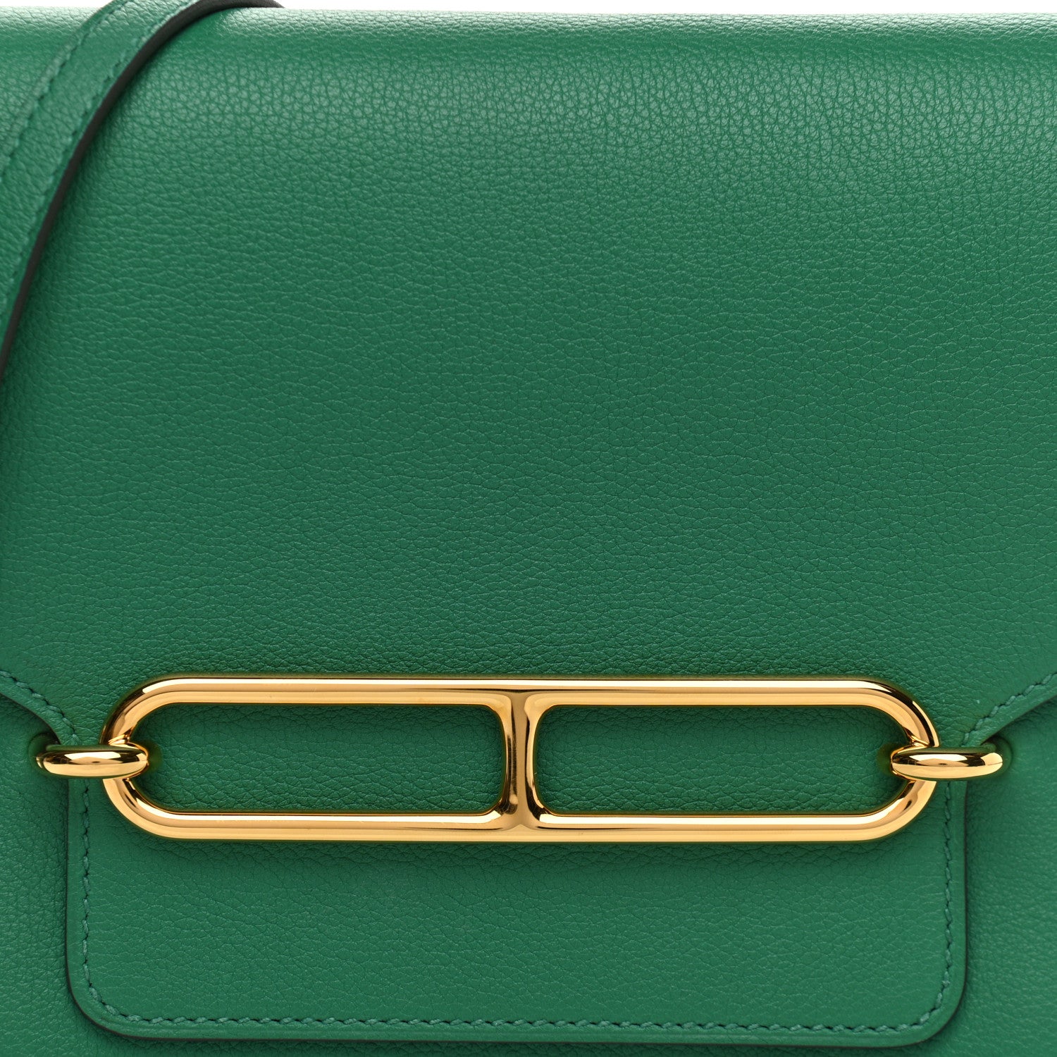 Hermes Evercolor Mini Sac Roulis Vert Vertigo 7 of 9