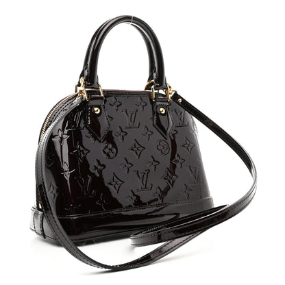 Louis Vuitton Vernis Alma BB Amarante 3 of 10