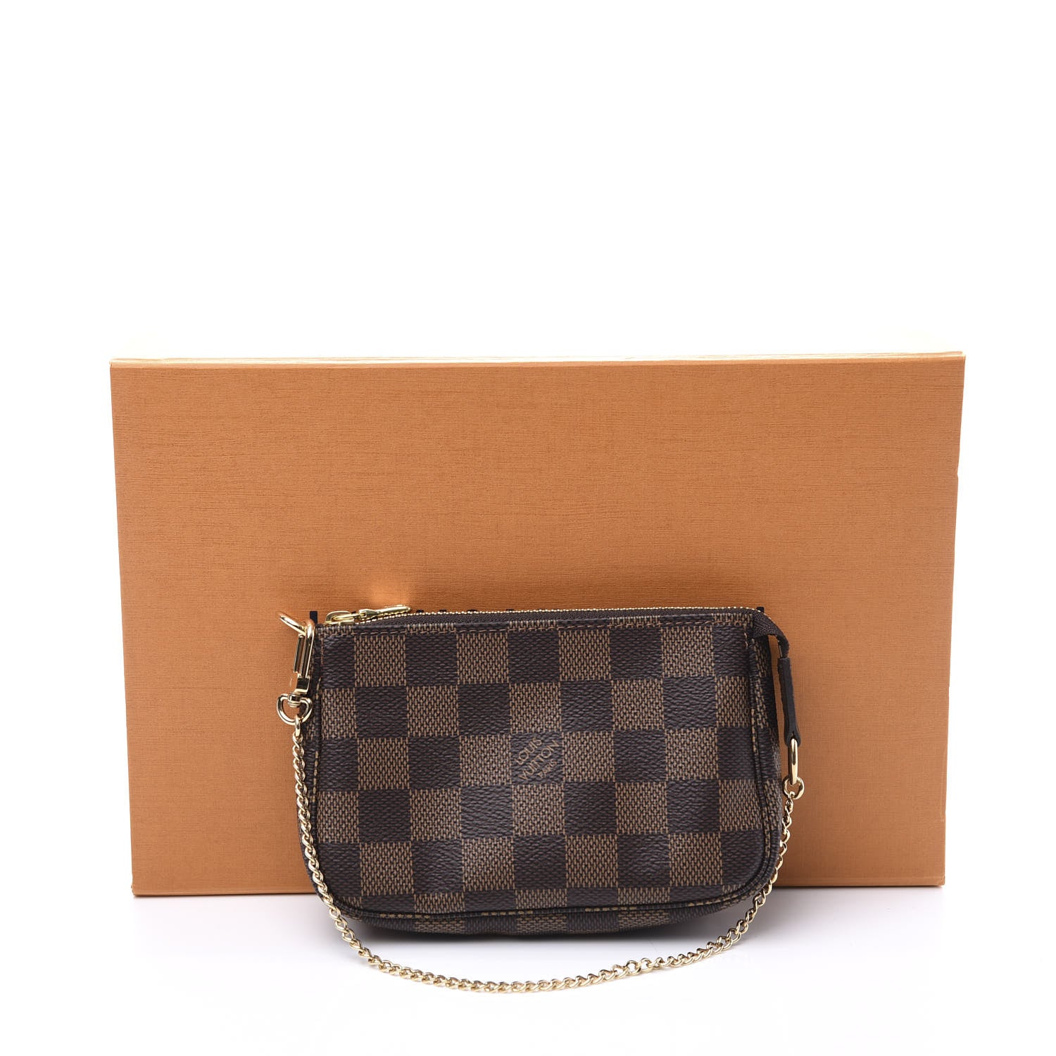 Louis Vuitton Damier Ebene Mini Pochette Accessories 10 of 10