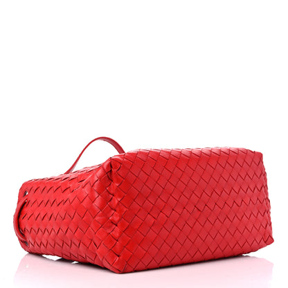 Bottega Veneta Nappa Intrecciato Garda Bag Red 3 of 9