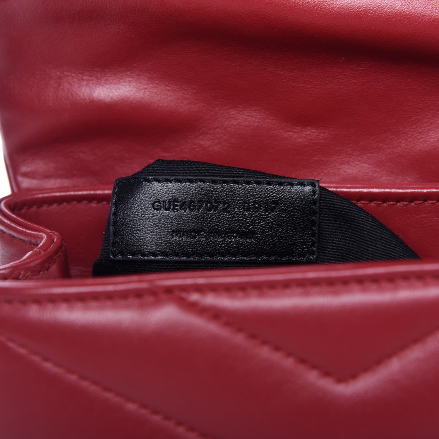 Saint Laurent Calfskin Y Quilted Monogram Toy Loulou Crossbody Bag New Lipstick 9 of 11