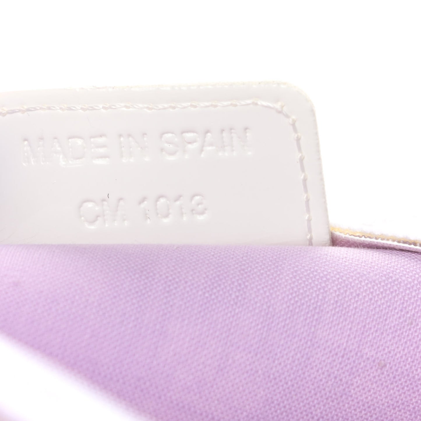 Monogram Girly Cosmetic Case Purple