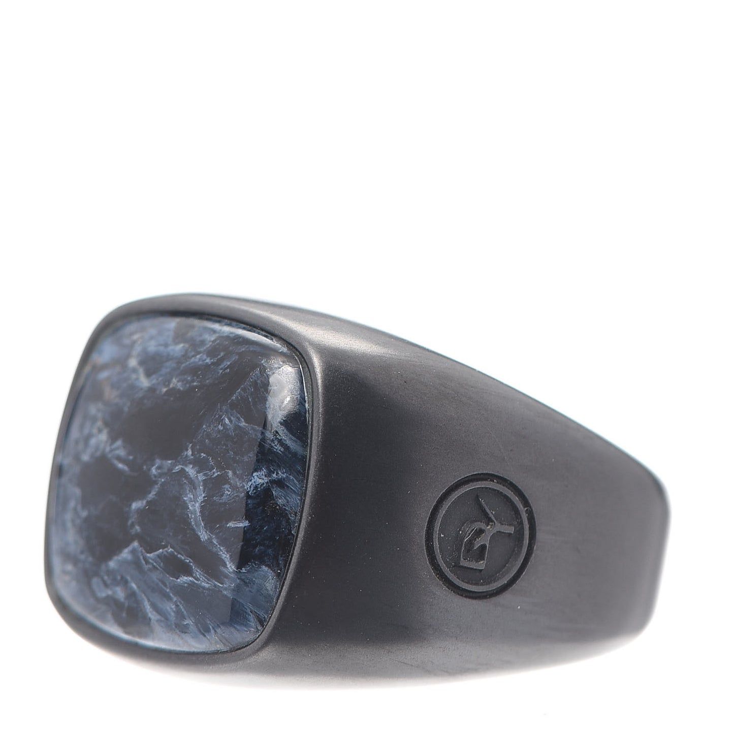Titanium Pietersite Signet Ring 71 13.25