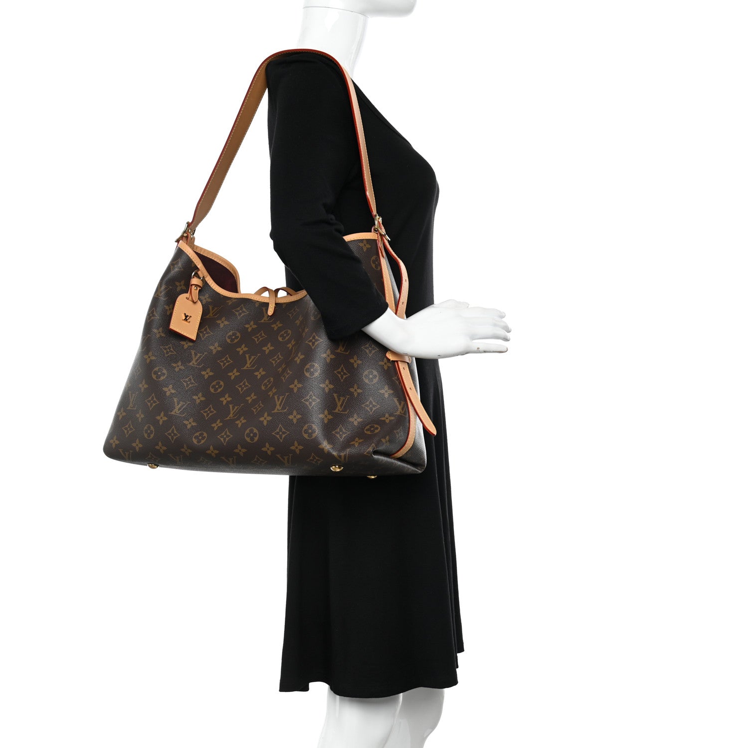 Louis Vuitton Monogram CarryAll MM 2 of 12