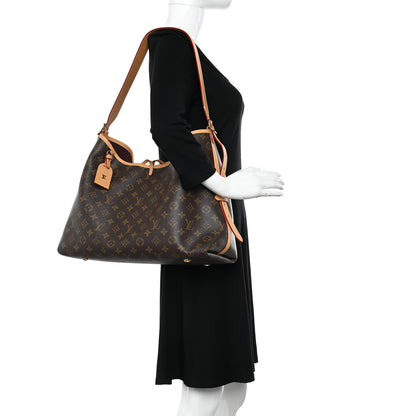 Louis Vuitton Monogram CarryAll MM 2 of 12