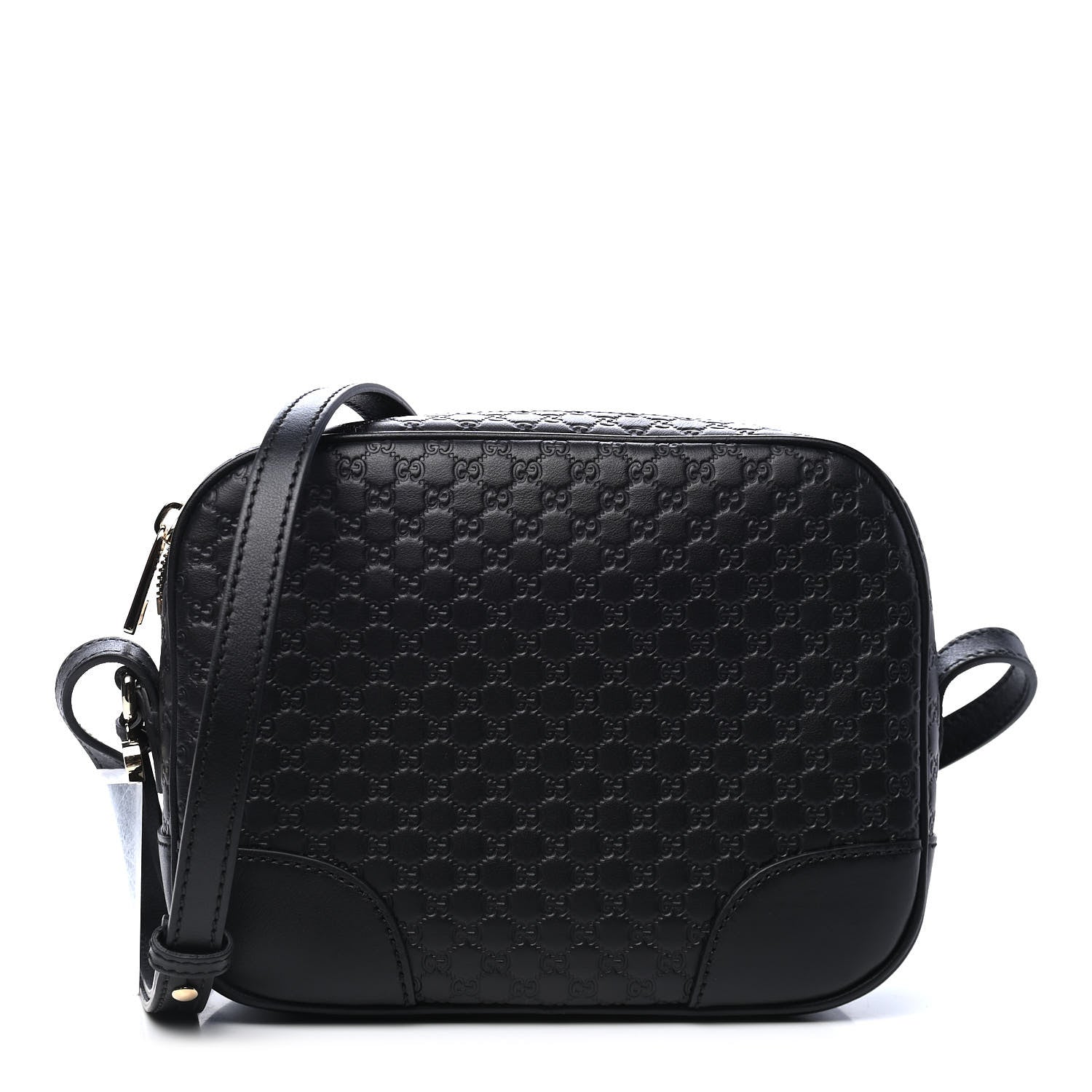 Gucci Microguccissima Mini Bree Messenger Bag Black 1 of 9