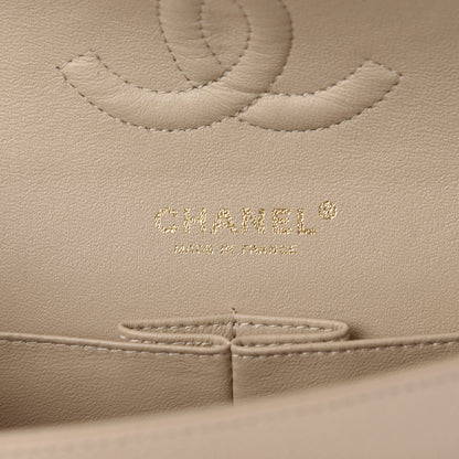 Chanel Caviar Quilted Medium Double Flap Beige Clair 8 of 11