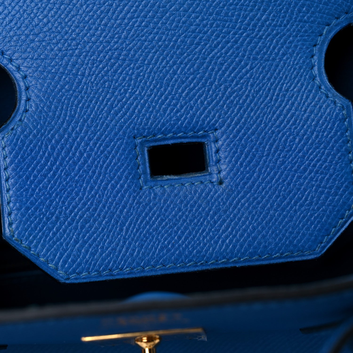 Hermes Courchevel Birkin 35 Bleu France 53 of 66
