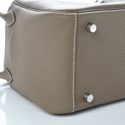 Hermes Taurillon Clemence Lindy 26 Etoupe 8 of 10