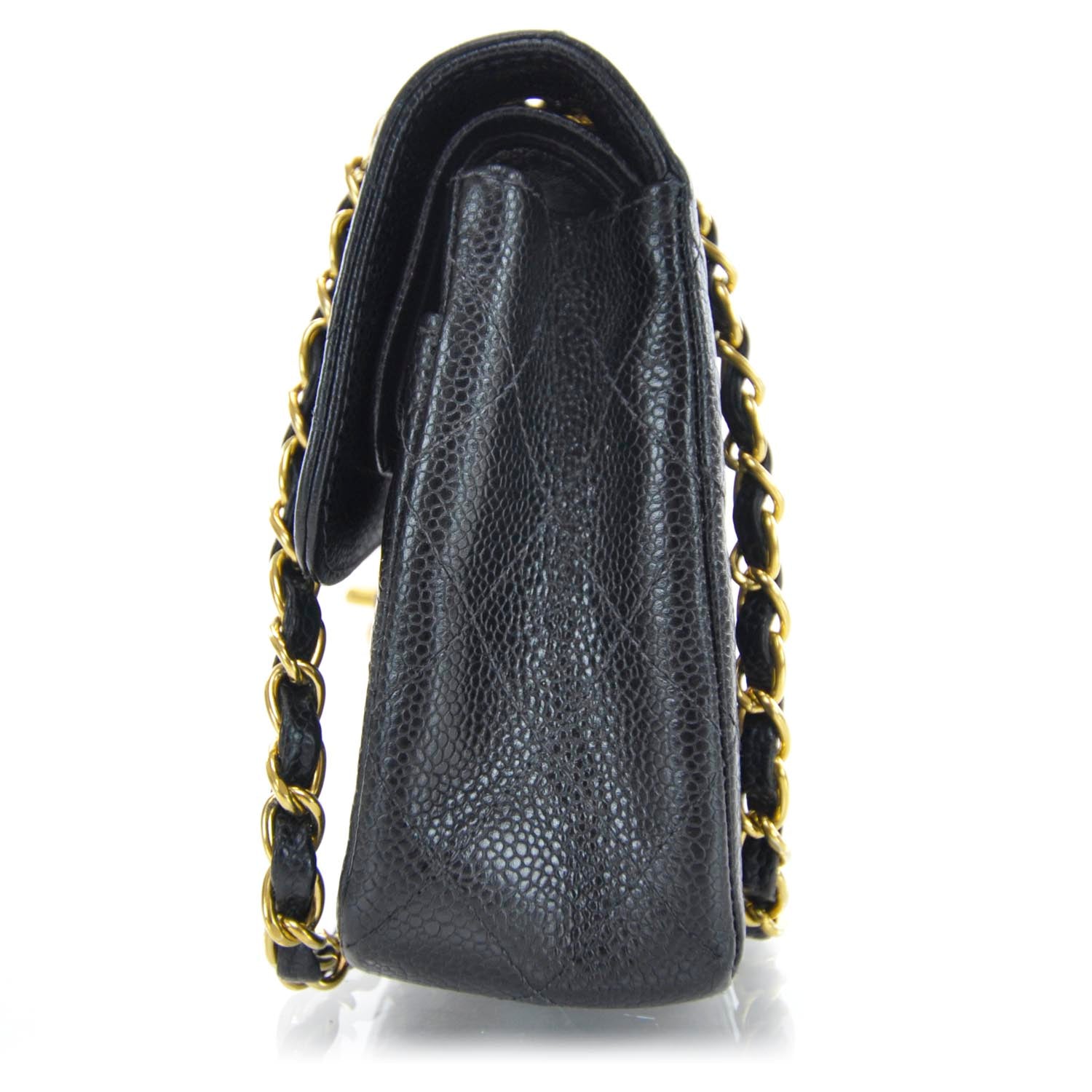 Chanel Caviar Quilted Small Double Flap Black 4 of 11