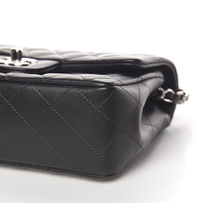 Chanel Lambskin Quilted Mini Rectangular Flap Black 9 of 11