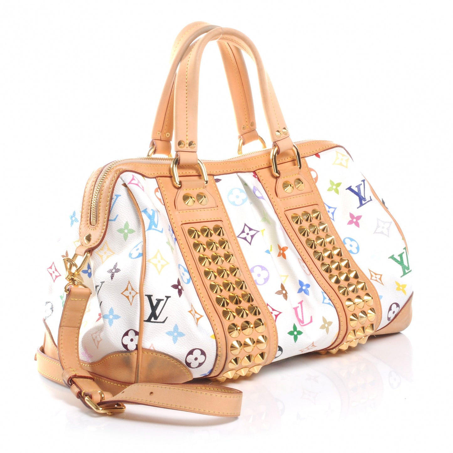 Monogram Multicolor Courtney MM White