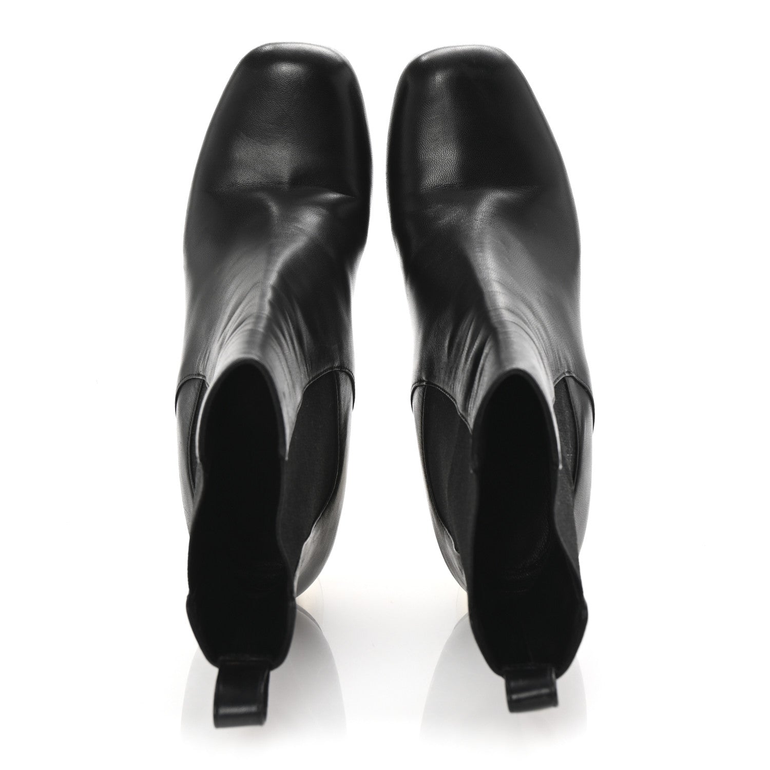 Gucci Nappa Charlotte Ankle Boots 37 Black 2 of 10