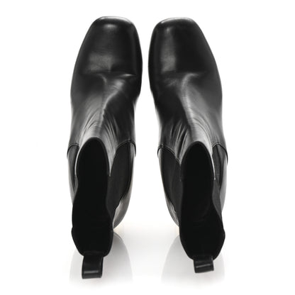 Gucci Nappa Charlotte Ankle Boots 37 Black 2 of 10