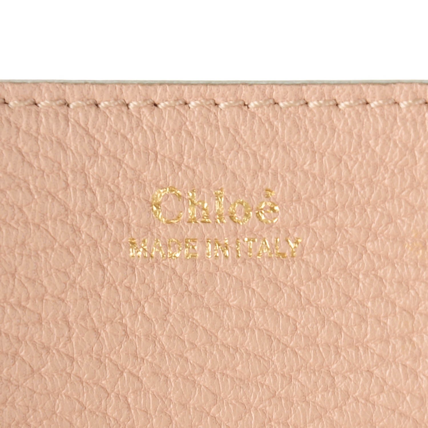 Chloe Grained Lambskin Drew Shoulder Bag Cement Pink 7 of 8