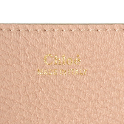 Chloe Grained Lambskin Drew Shoulder Bag Cement Pink 7 of 8