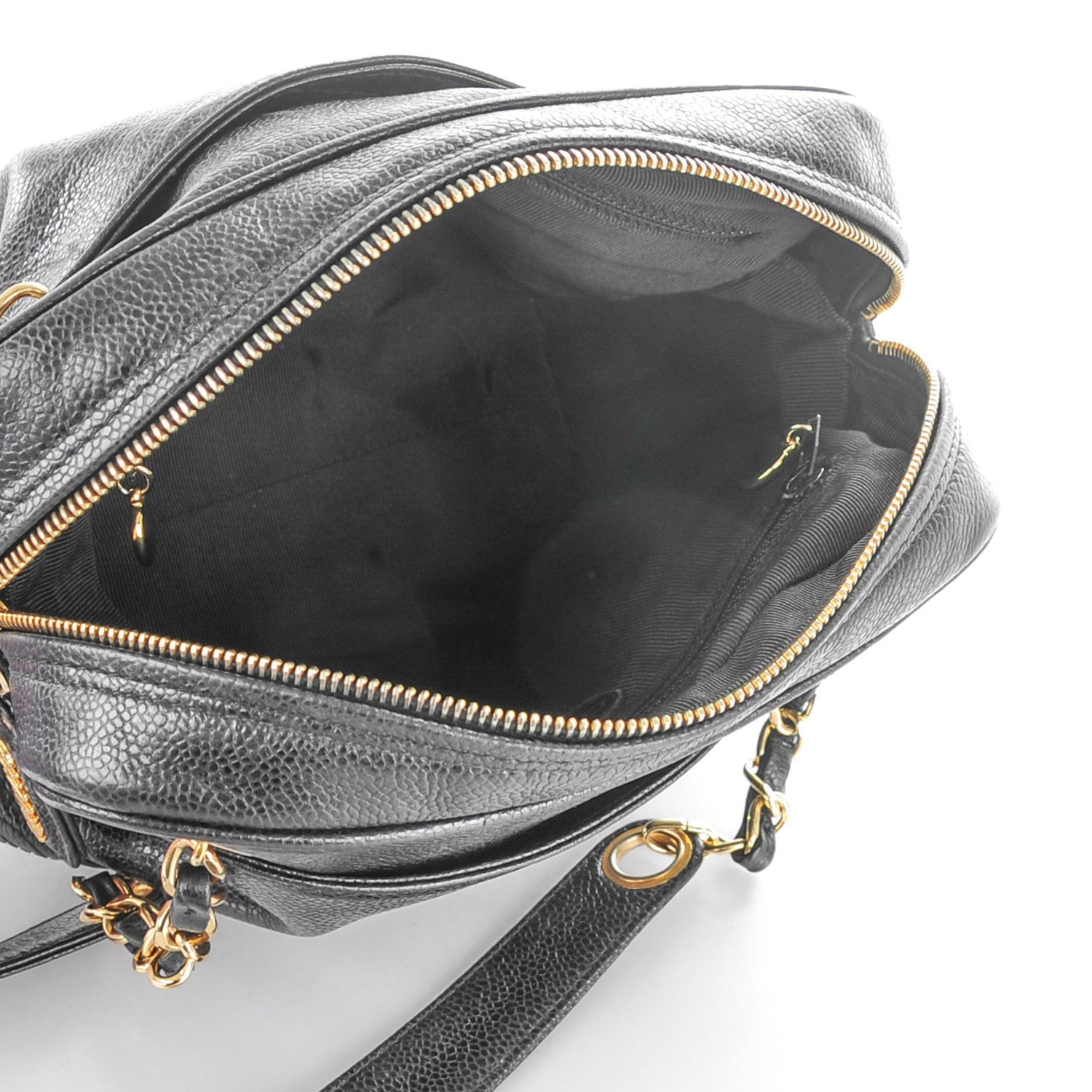 Chanel Caviar CC Shoulder Bag Black 5 of 11