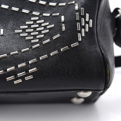 Saint Laurent Calfskin Studded Classic Baby Duffle Black 8 of 13