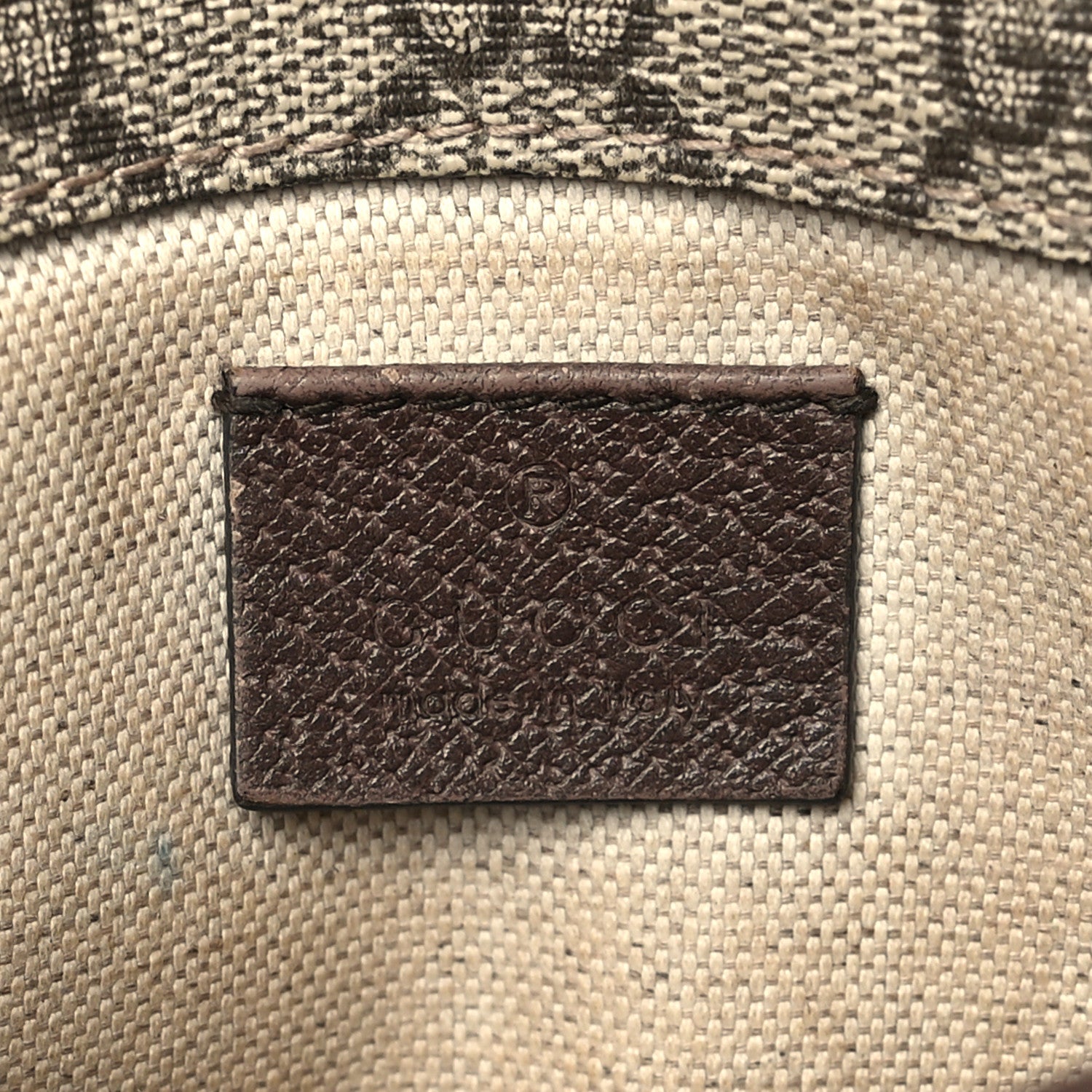 Gucci GG Supreme Monogram Neo Vintage Web Belt Bag Brown 6 of 9