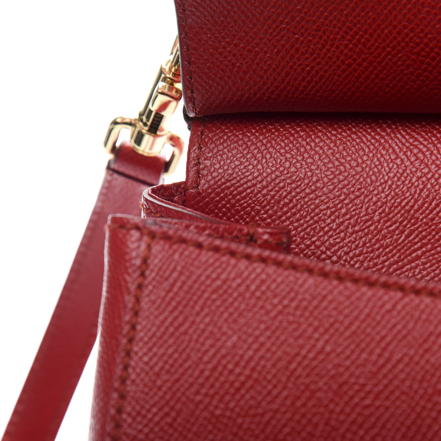 Dauphine Medium Miss Sicily Satchel Dark Red