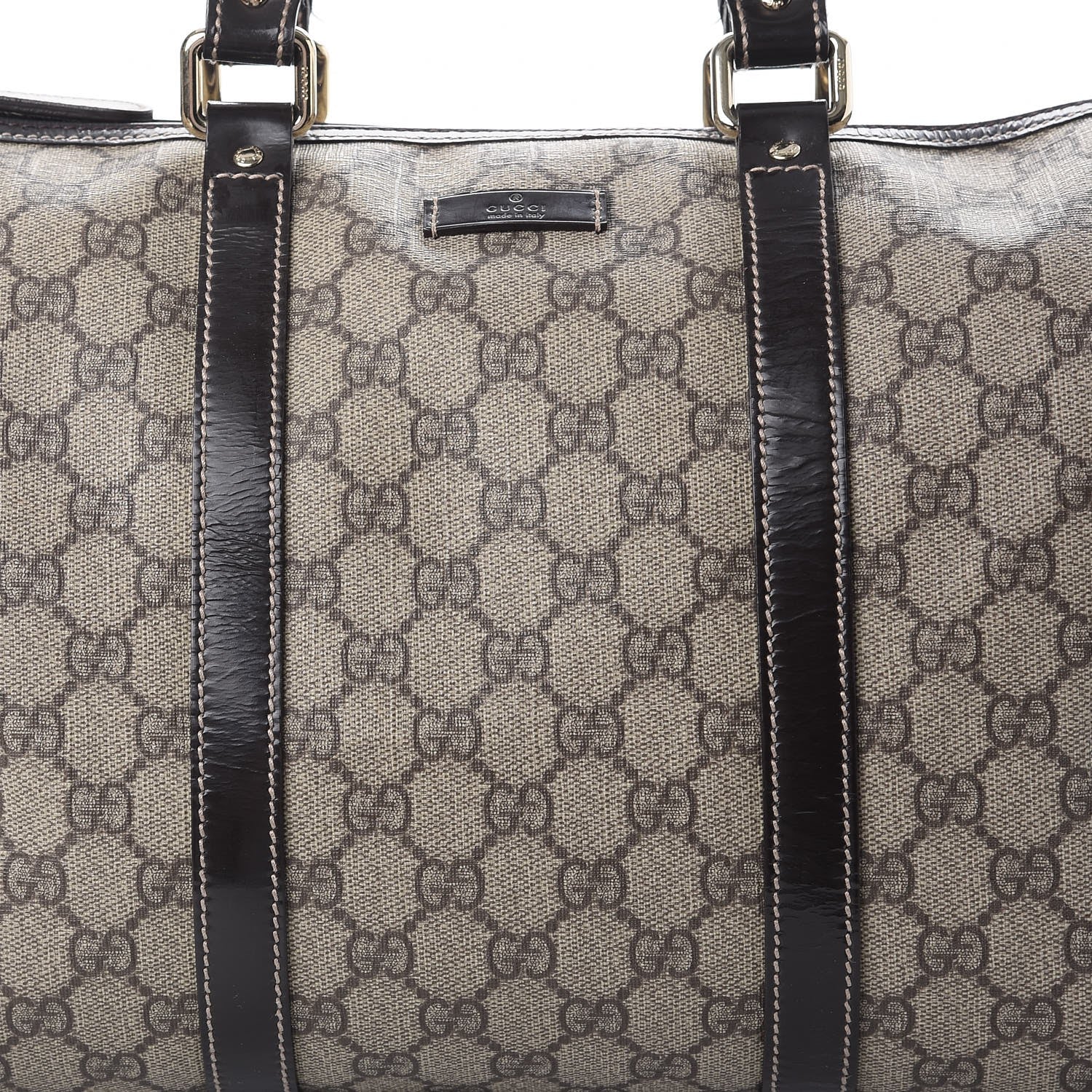 Gucci GG Plus Monogram Medium Joy Boston Dark Brown 8 of 10