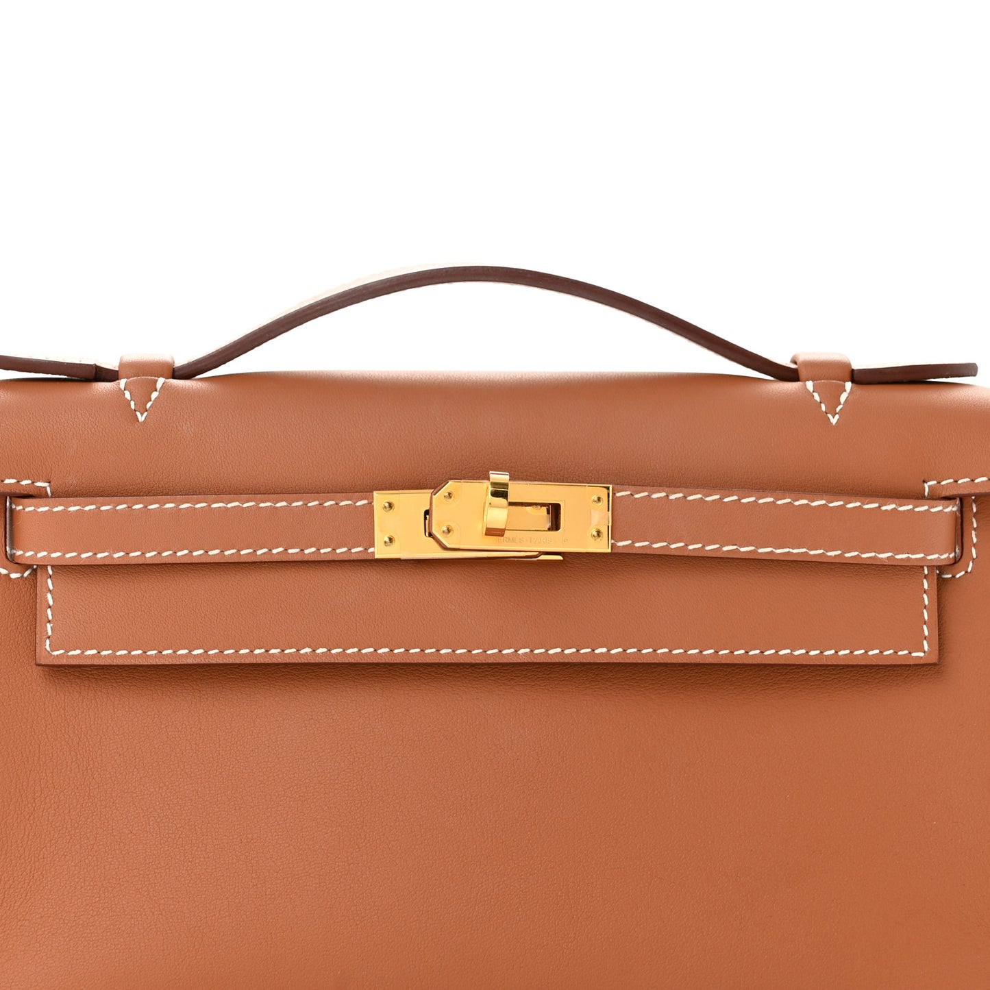 Swift Kelly Pochette Clutch Gold