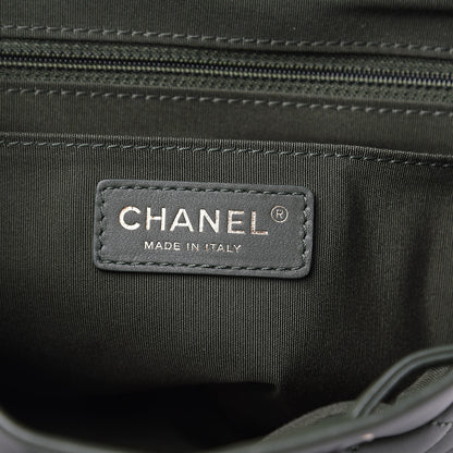 Chanel Lambskin Quilted Large Urban Spirit Backpack Dark Green 5 of 9