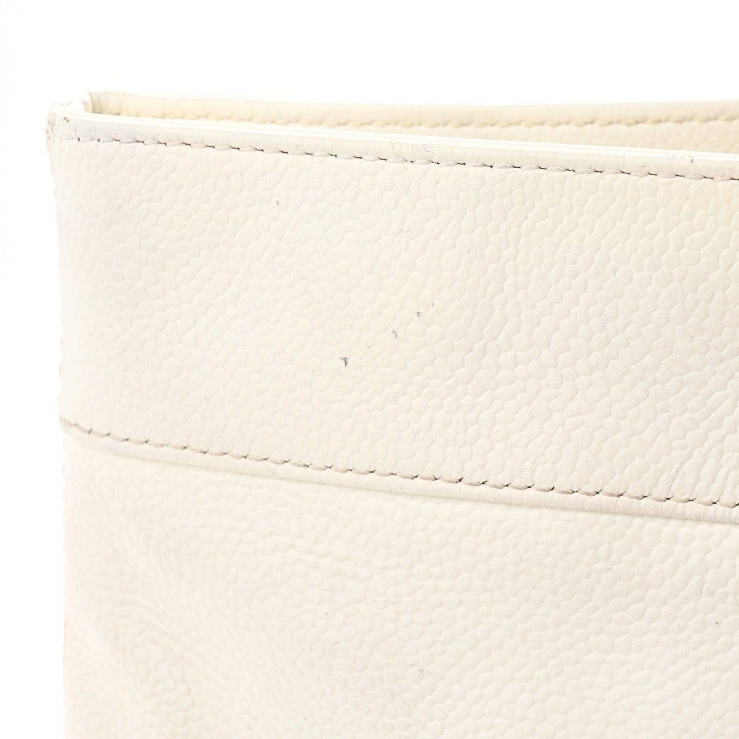 Caviar CC Timeless Tote White
