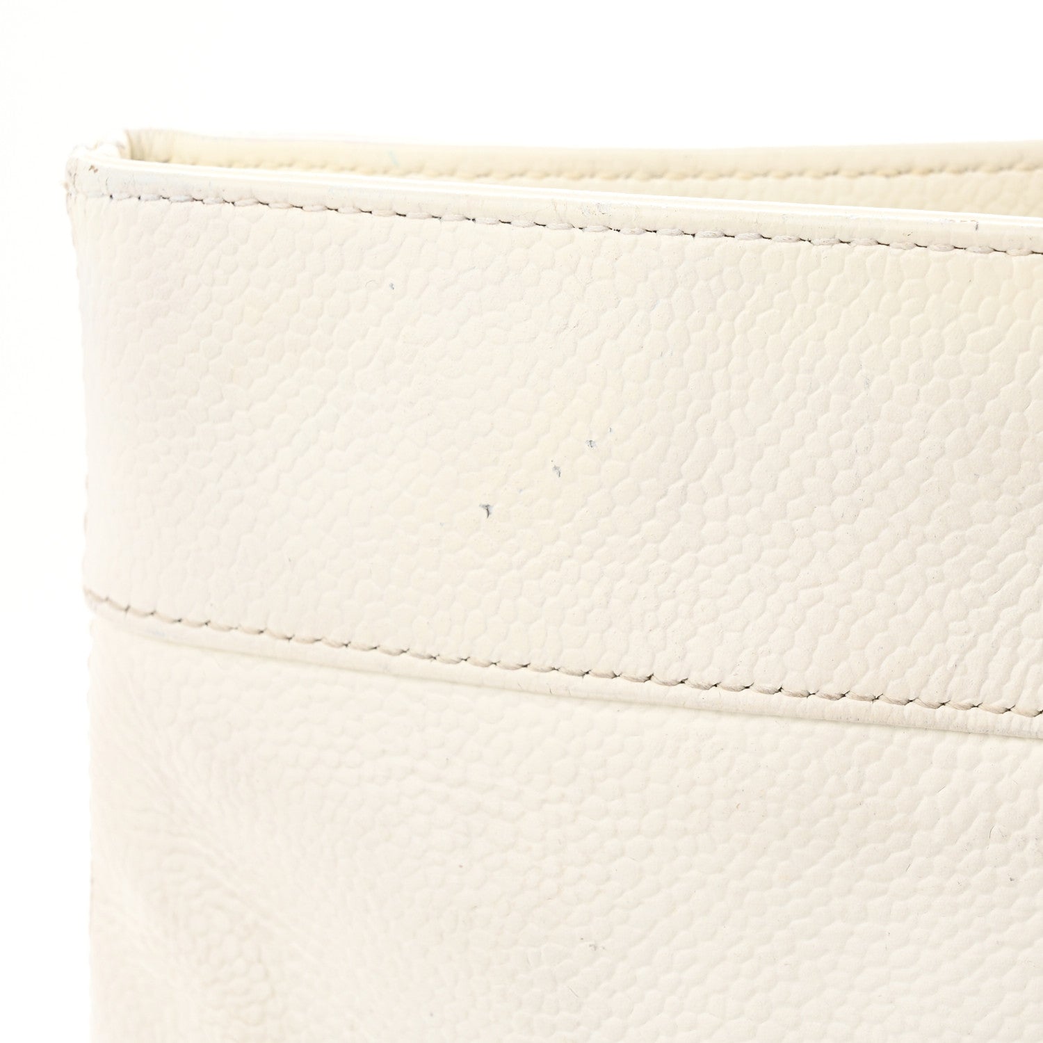 Chanel Caviar CC Timeless Tote White 20 of 23