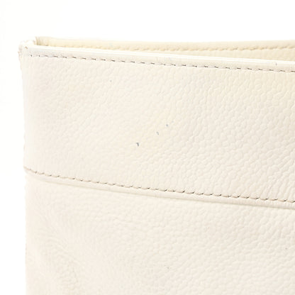 Chanel Caviar CC Timeless Tote White 20 of 23