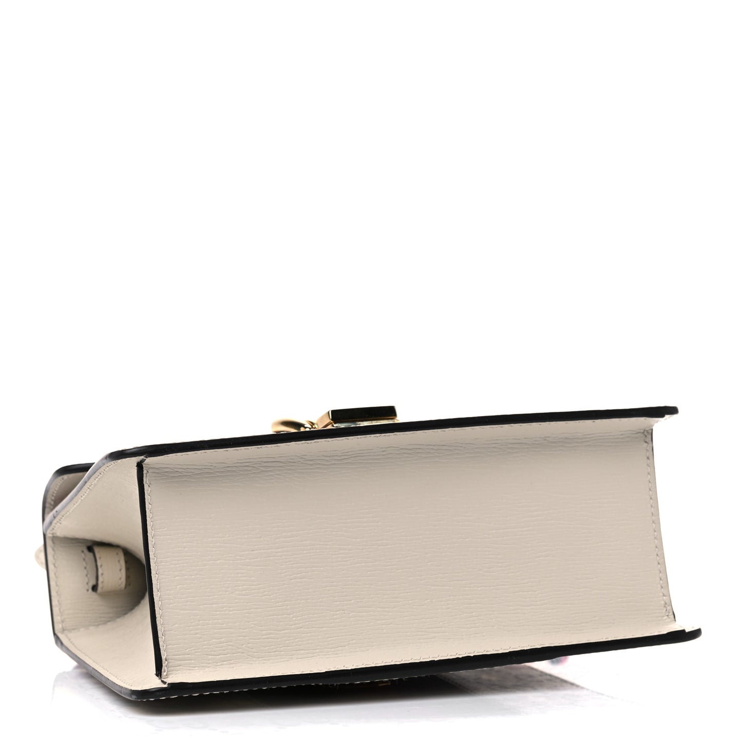Calfskin Valentine's Day Exclusive Mini Sylvie Top Handle Bag Ivory