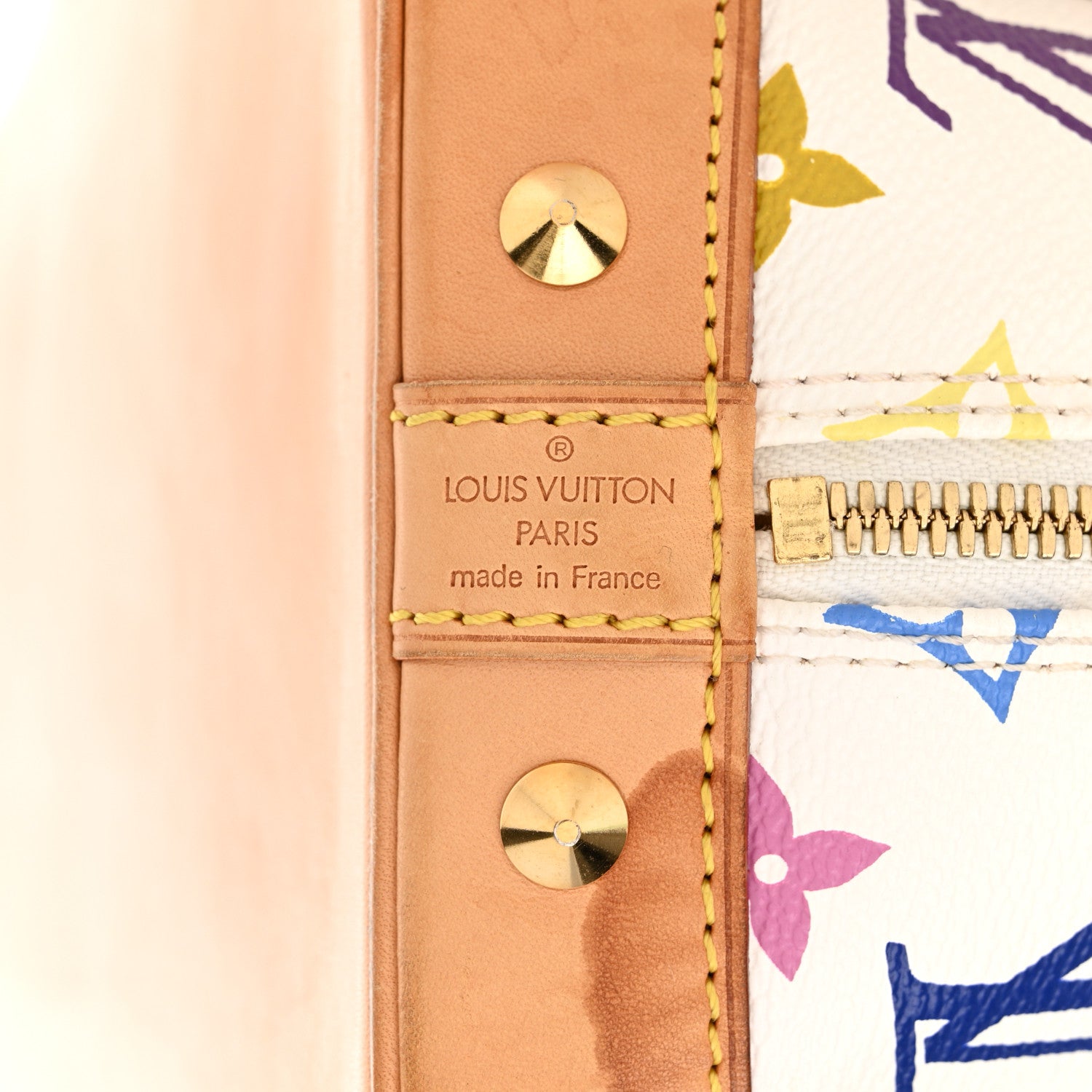 Louis Vuitton Monogram Multicolor Alma White 7 of 17