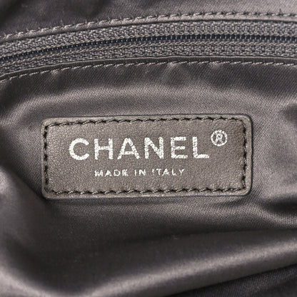 Chanel Calfskin Bubble Quilt Bowler Black 7 of 12