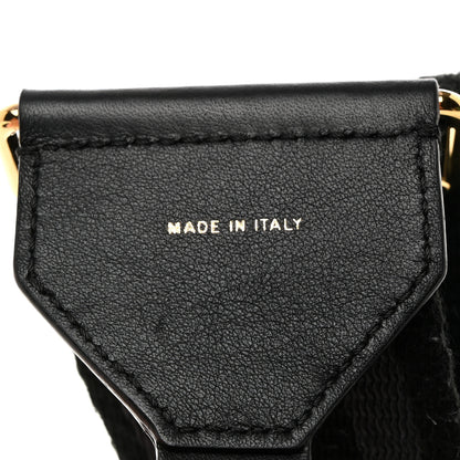 Fendi Ribbon Vitello Seta FF 1974 Adjustable Strap You Black 4 of 5