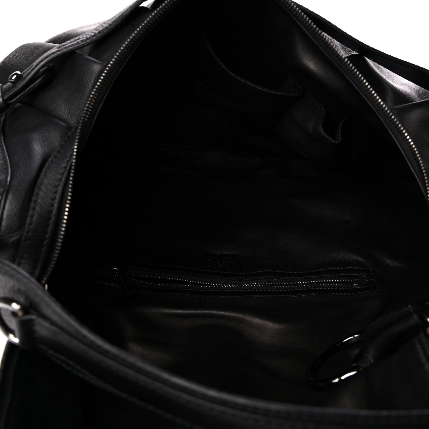 Gucci Pebbled Calfskin Medium Icon Bit Shoulder Bag Black 4 of 4