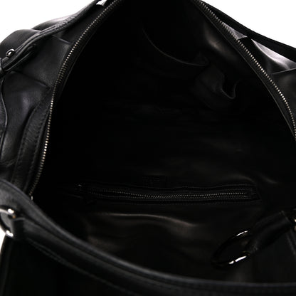 Gucci Pebbled Calfskin Medium Icon Bit Shoulder Bag Black 4 of 4