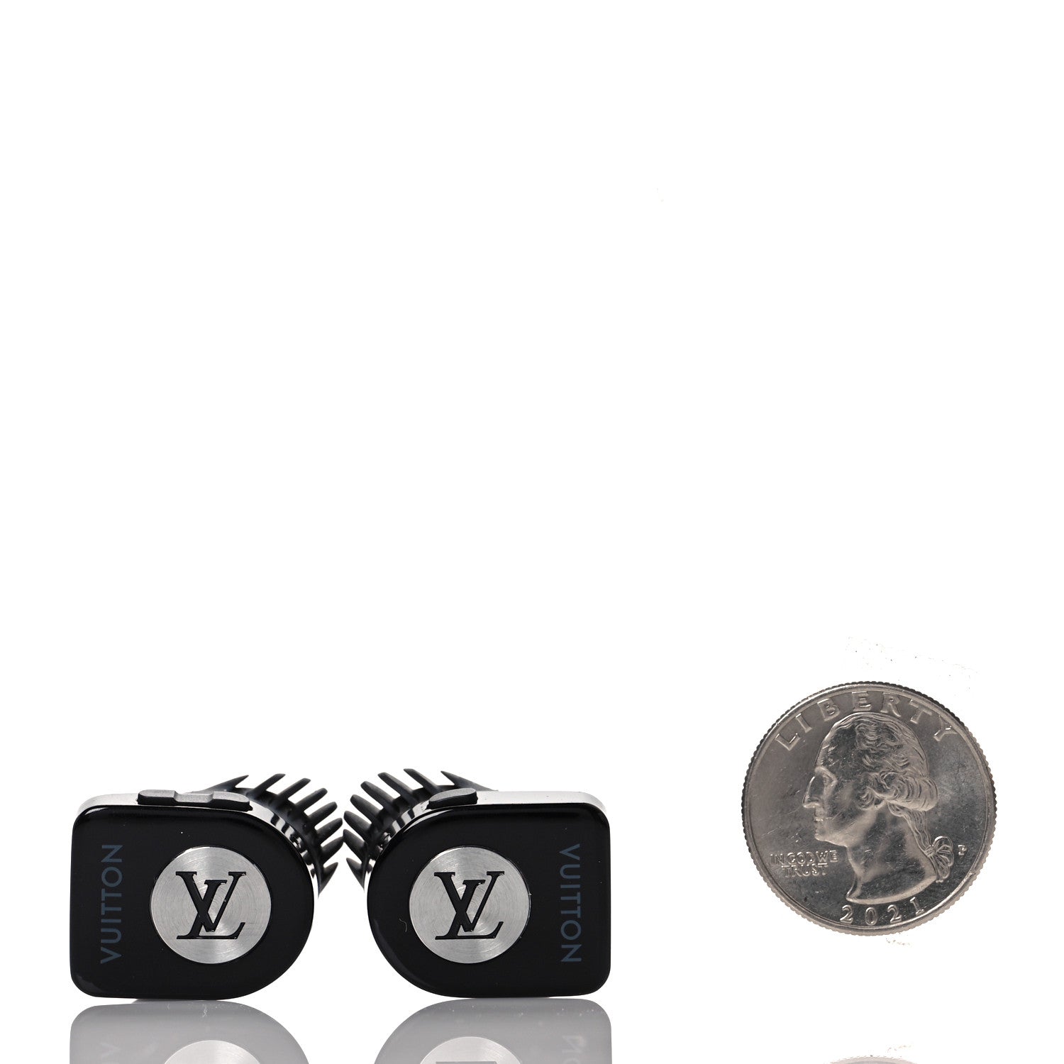 Louis Vuitton Acetate Monogram Horizon Wireless Earphones Black 2 of 10