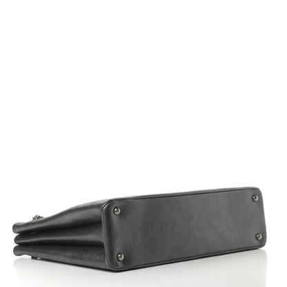 Chanel Iridescent Calfskin CC East West Shopping Tote Grey 4 of 12