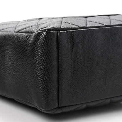 Chanel Caviar Quilted Petit Shopping Tote PST Black 9 of 10
