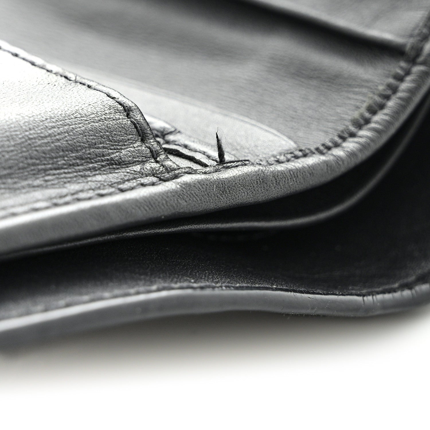 Bottega Veneta Nappa Intrecciato Bi-Fold Wallet Grey 11 of 12