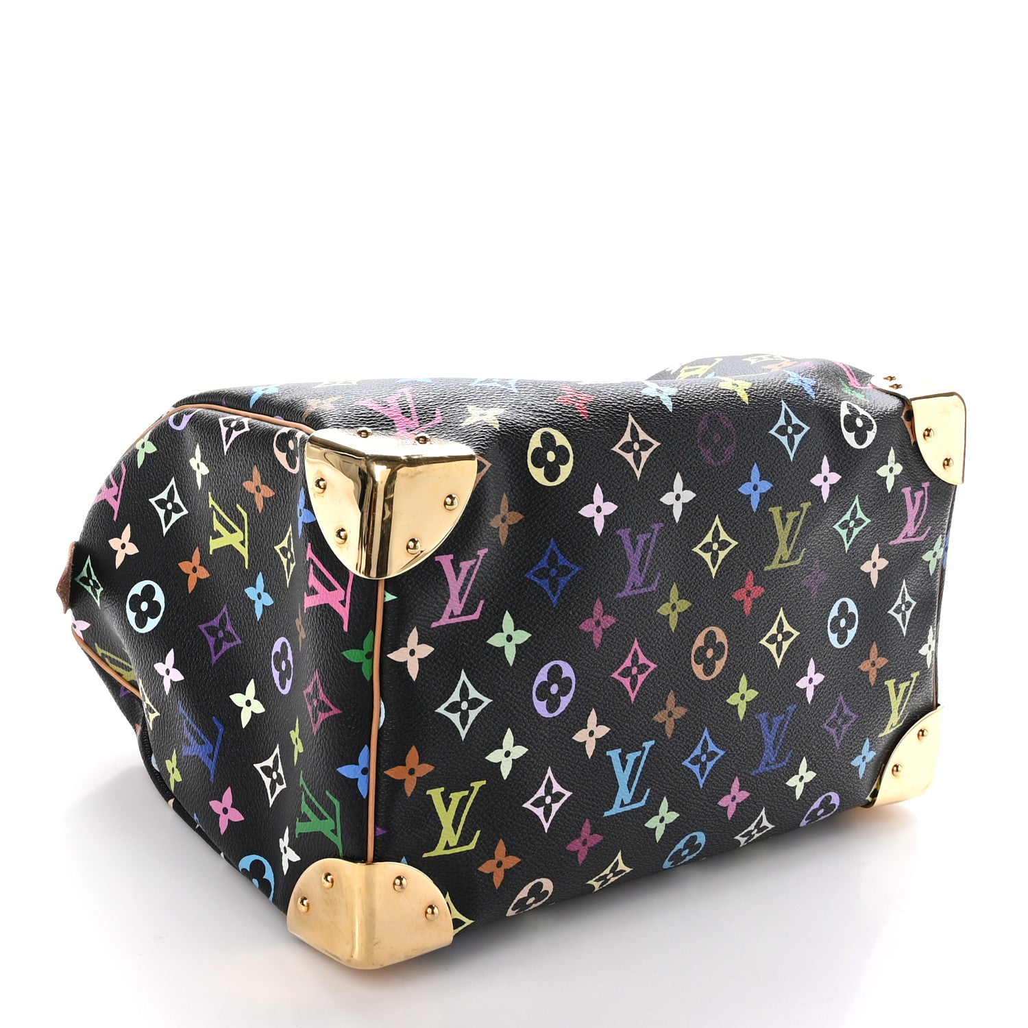 Louis Vuitton Monogram Multicolor Speedy 30 Black 3 of 10