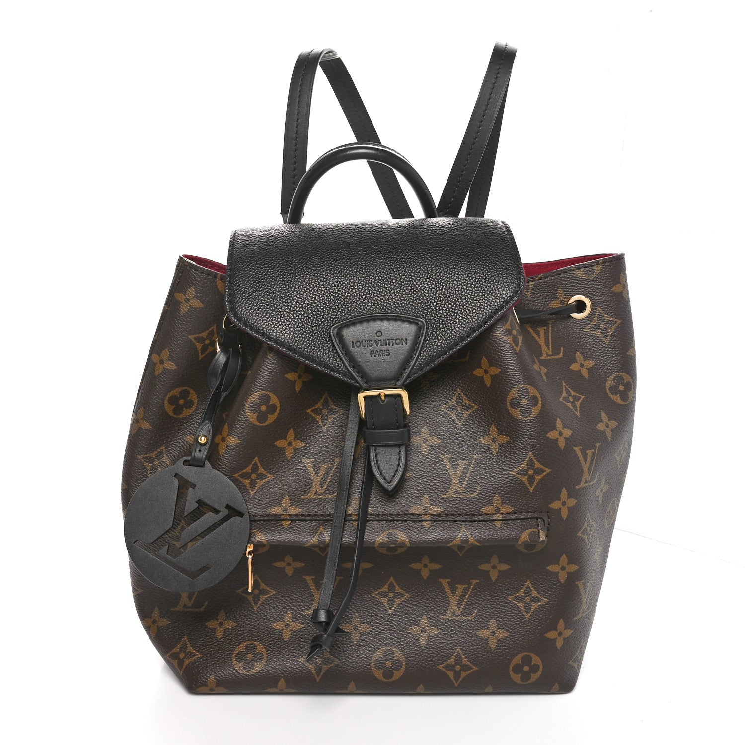 Louis Vuitton Monogram Montsouris PM Black 1 of 9