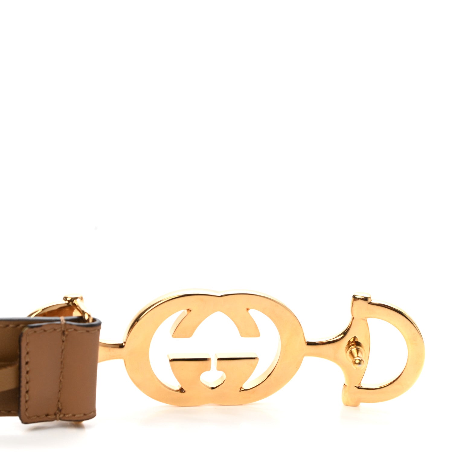 Gucci Calfskin Zumi 30mm Belt 80 32 Friky Taupe 4 of 6