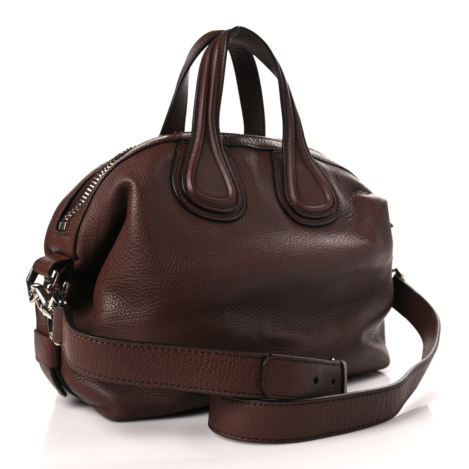 Givenchy Waxy Grained Calfskin Medium Nightingale Oxblood 3 of 9