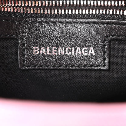 Balenciaga Denim BB Monogram Neo Cagole Handbag XS Pink 7 of 11